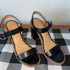 Marc Jacobs Chunky Heel Sandals 39 = Sz.9
